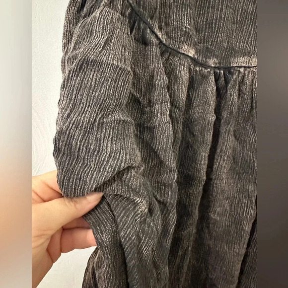 Altar’d State Dress Size Small Sleeveless Grey Textured - Picture 3 of 7